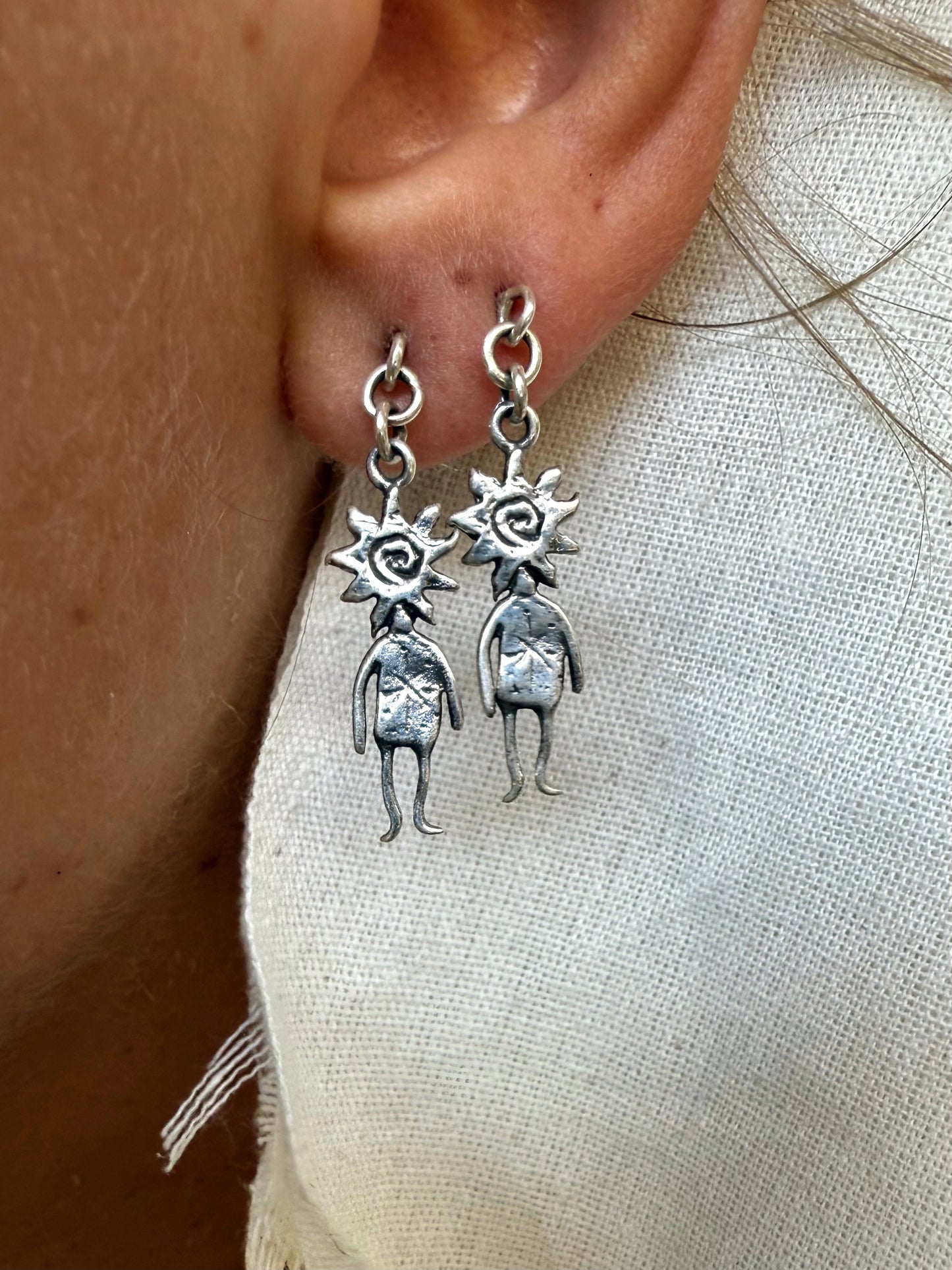 SUN MAN EARRINGS