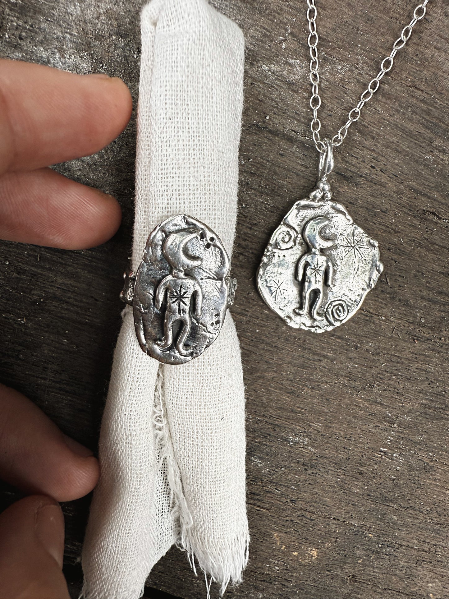 MOON MAN RING