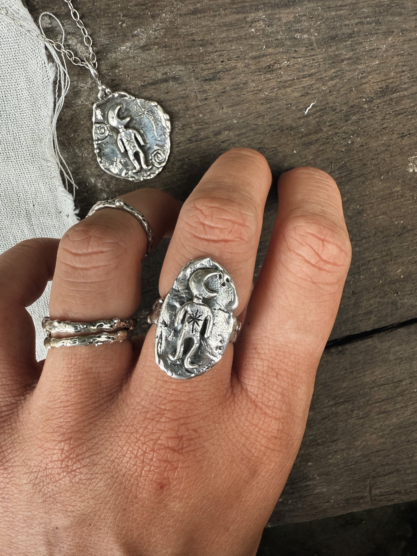 MOON MAN RING