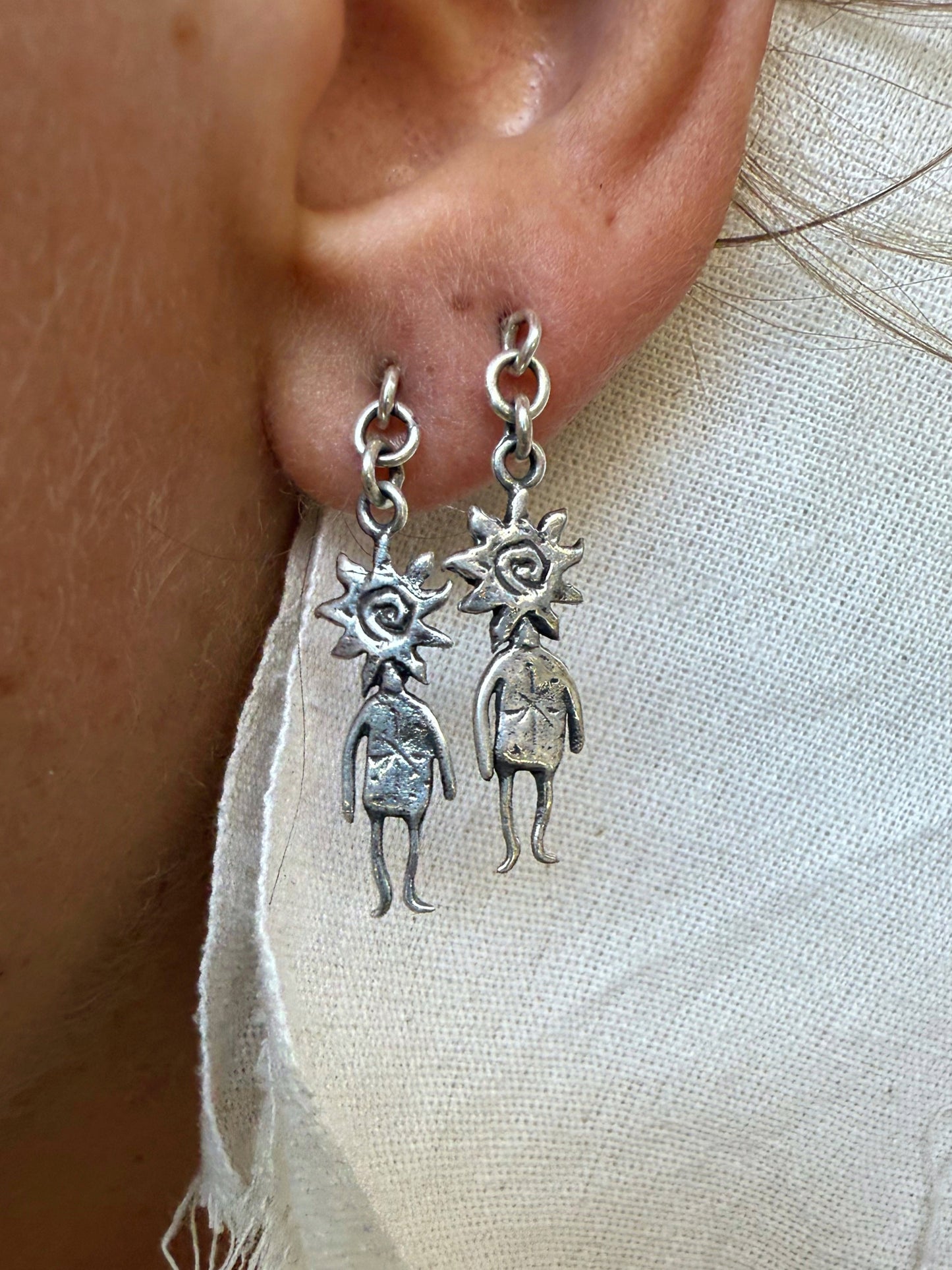 SUN MAN EARRINGS