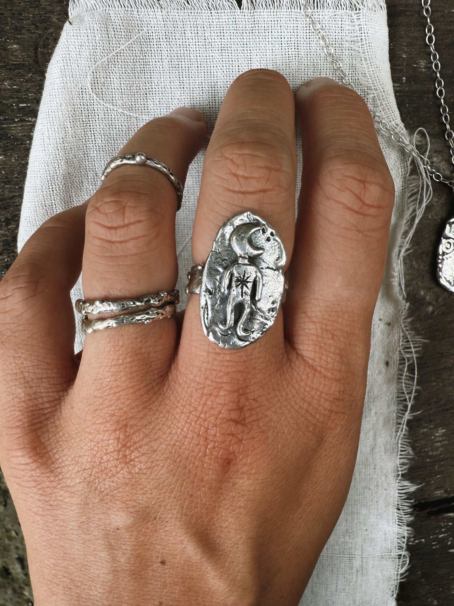 MOON MAN RING