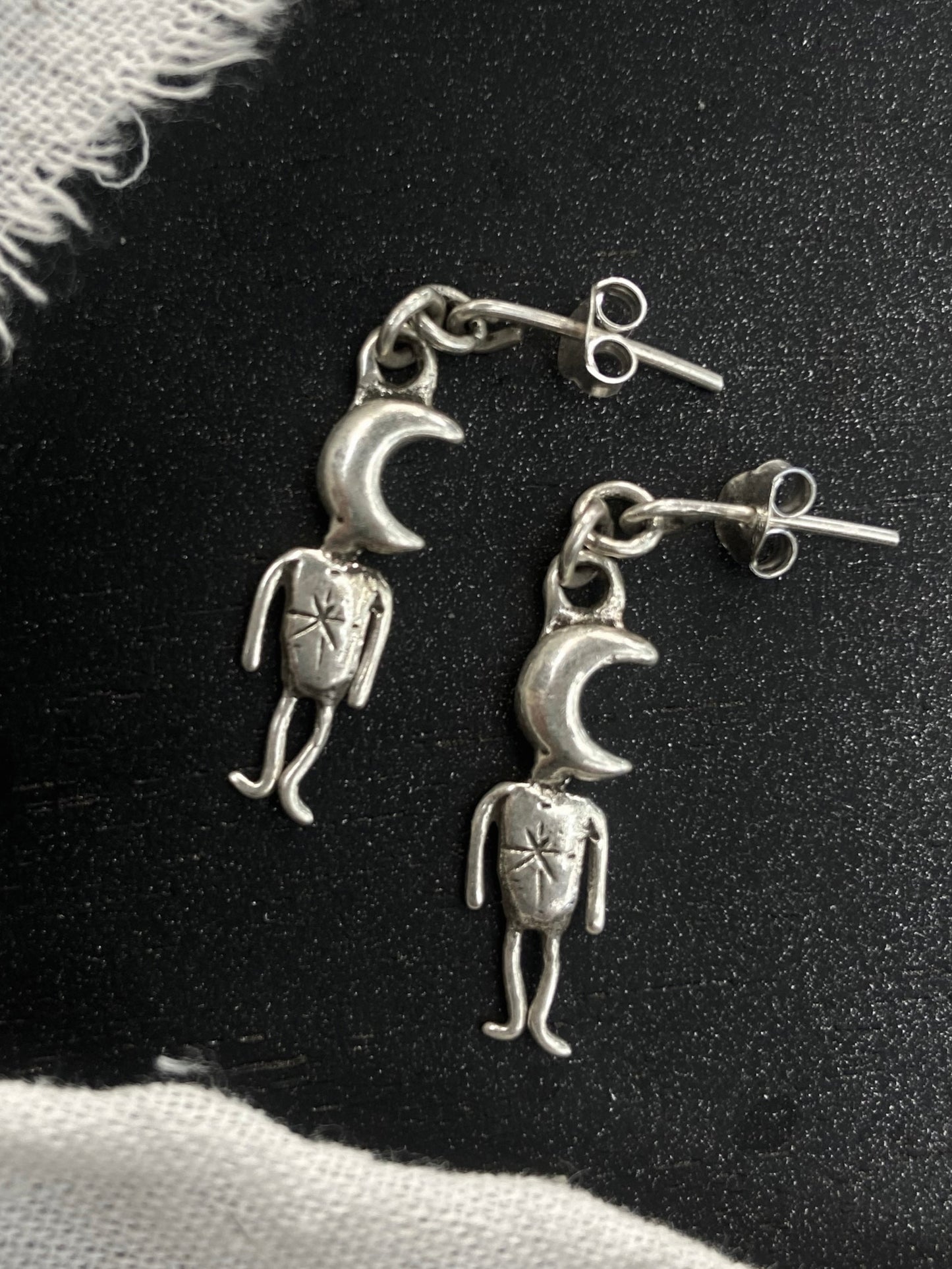 MOON MAN earrings