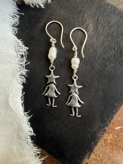 STAR GIRL PEARL DROPS