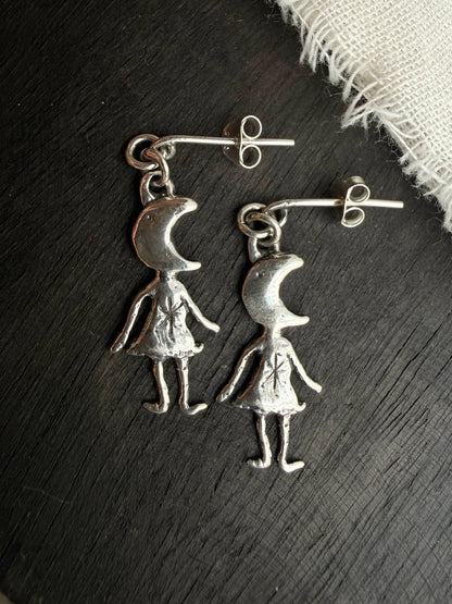 MOON GIRL EARRINGS