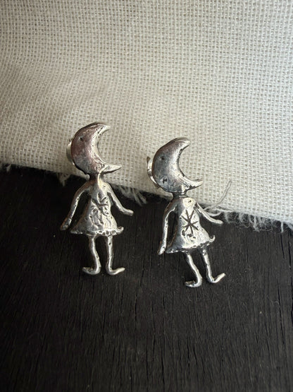 MOON GIRL STUDS