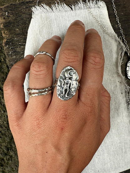 MOON MAN RING