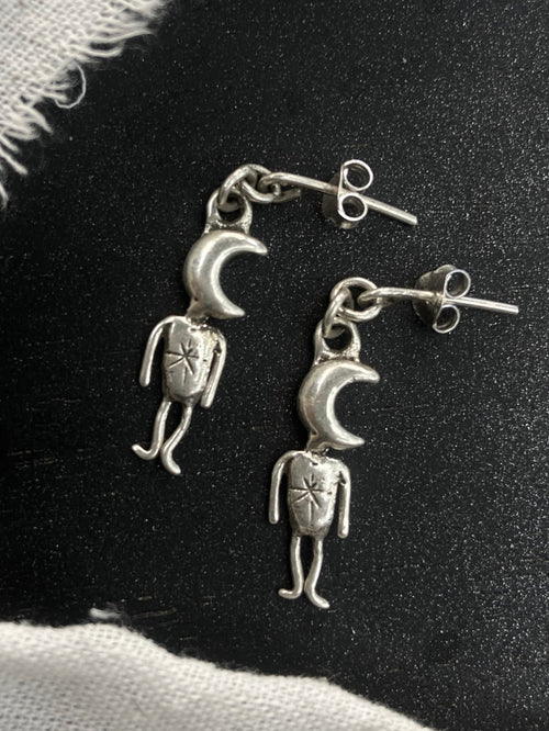 MOON MAN earrings